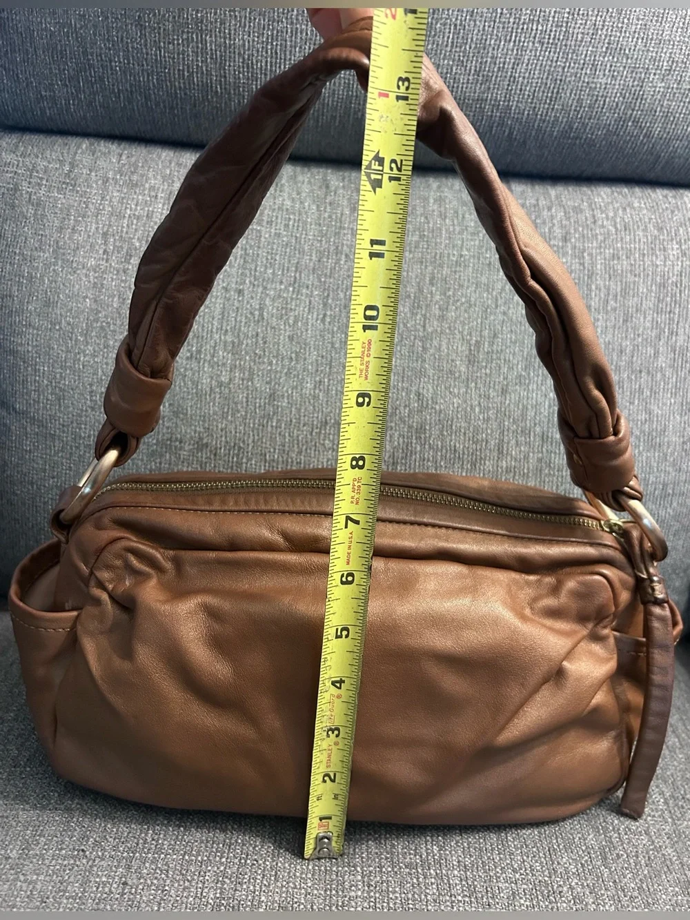 Coach Parker Soho Leather Hobo Bag Pearlized Copper Y2K Slouchy Shoulder (13442)